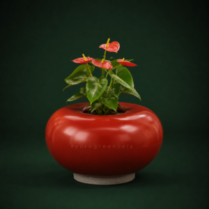 APPLE SHAPE POT