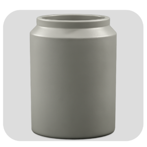 MILK TIN SMALL SHAPE